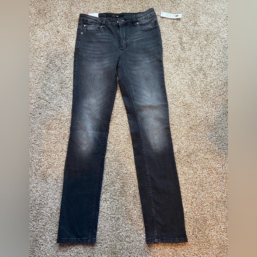 Joe’s Jeans , straight & narrow, black, regular waist